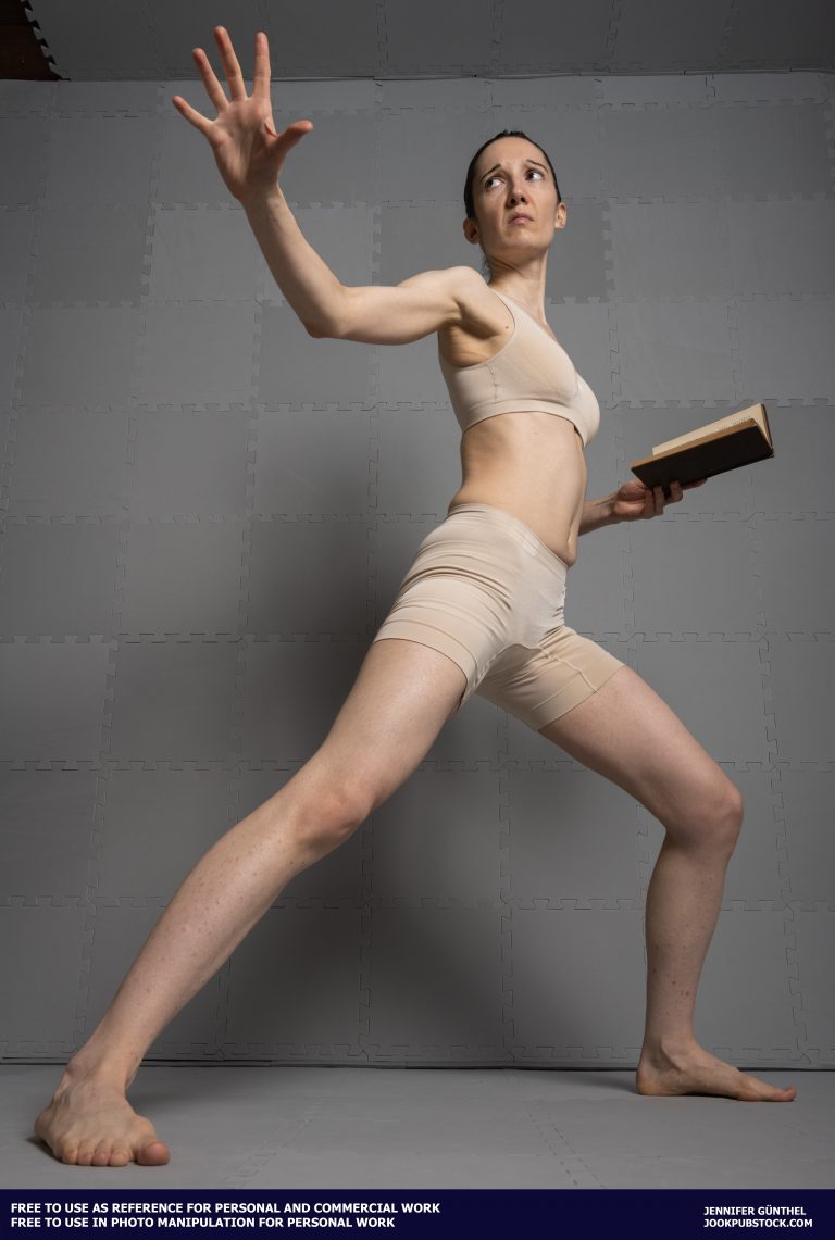 a person holding a book