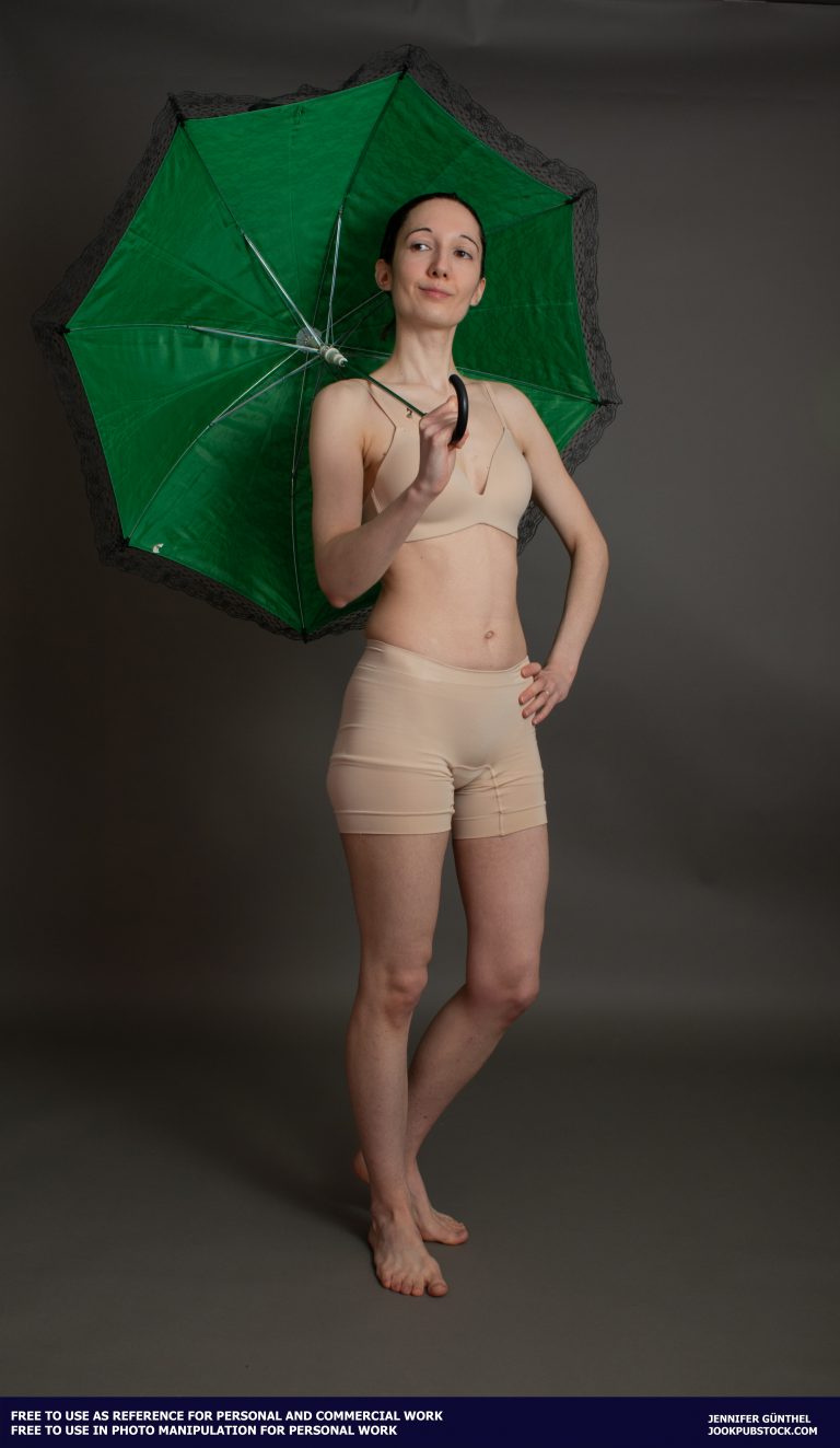 a person holding an umbrella